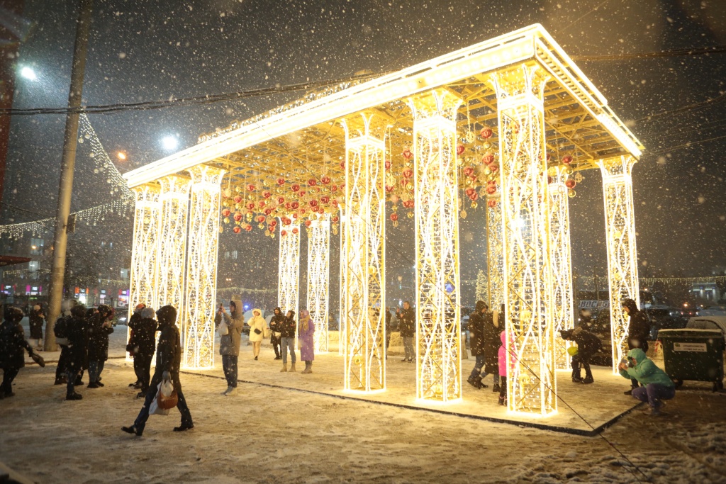 В Новосибирске в новогодние праздники будут работать 18 бесплатных горок в 11 парках