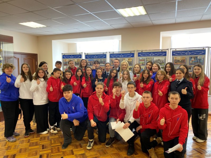 В Мордовии представители регионального молодежного «Движения первых» познакомились с работой МВД