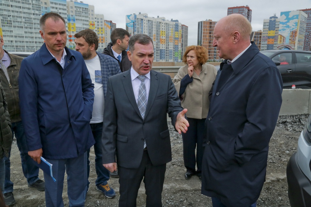 Димитровский мост в Новосибирске ремонтируют с опережением графика