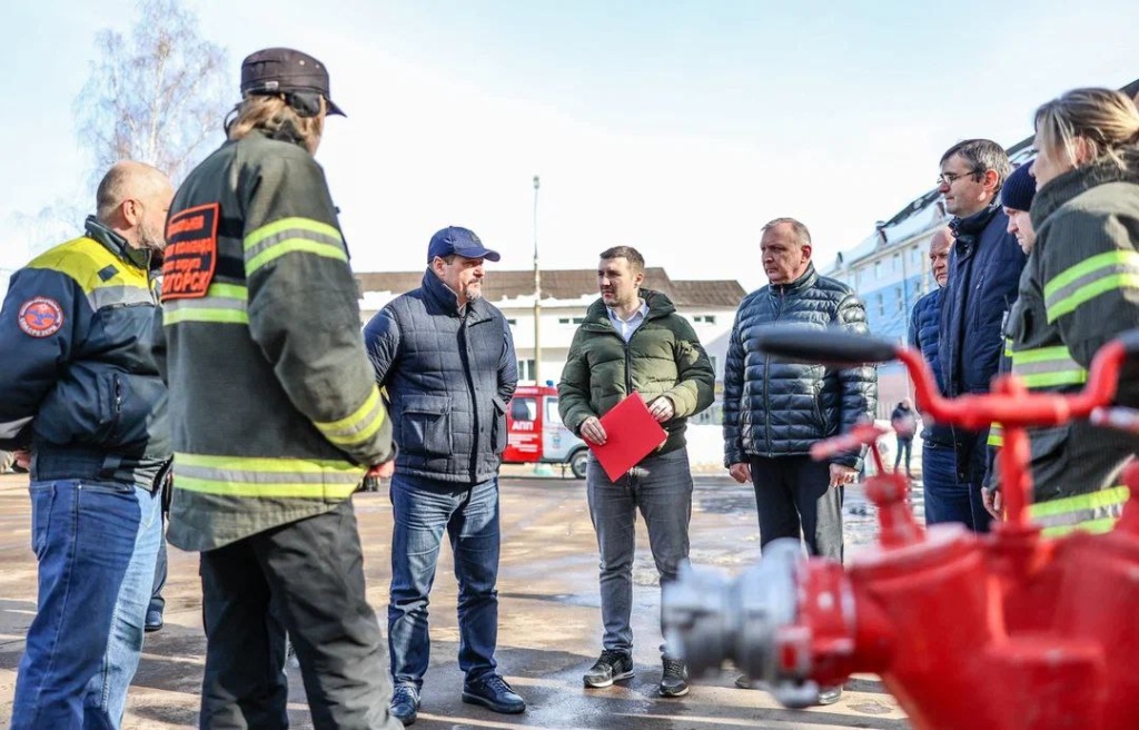 В Красногорске готовятся к паводку В Красногорске готовятся к паводку