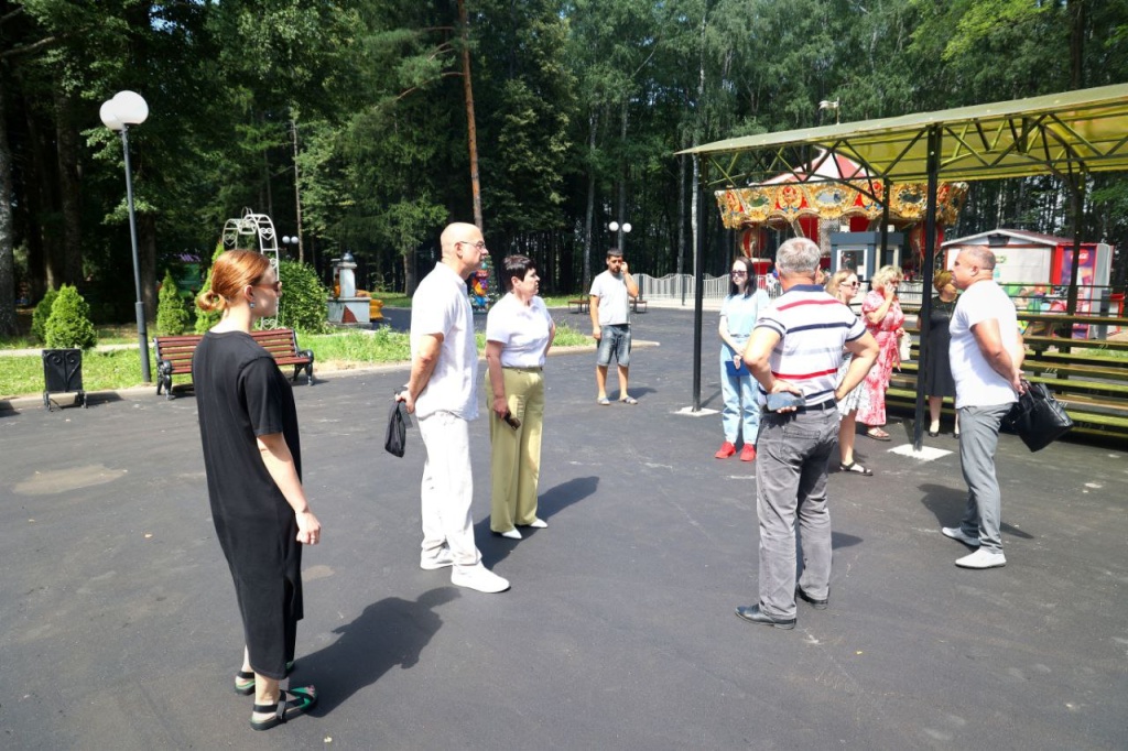В Волоколамске 16 июля откроют обновленный городской парк 
